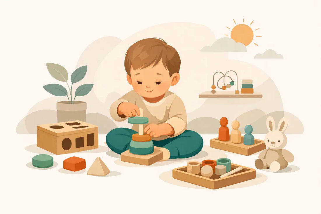 Montessori speelgoed voor dreumesen kiezen