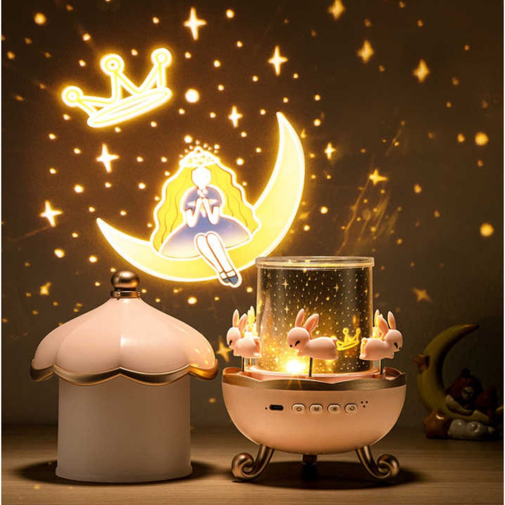 Sterrenprojectie maan en prinses