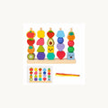 BOECKIE Montessori Fruitspel houten sorteerspel