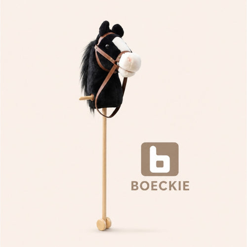 BOECKIE Hobby Horse Stokpaard zwart