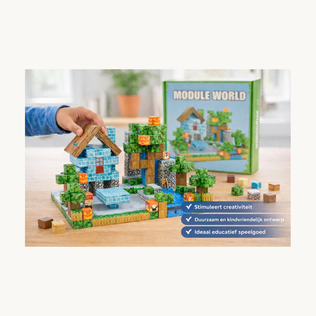 MODULE WORLD 100-delig bouwspeelgoed