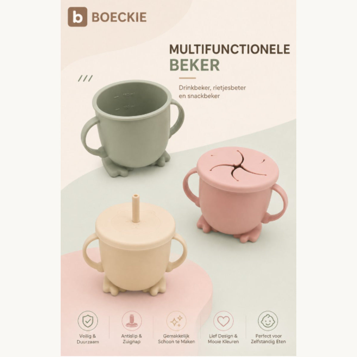 Multifunctionele beker