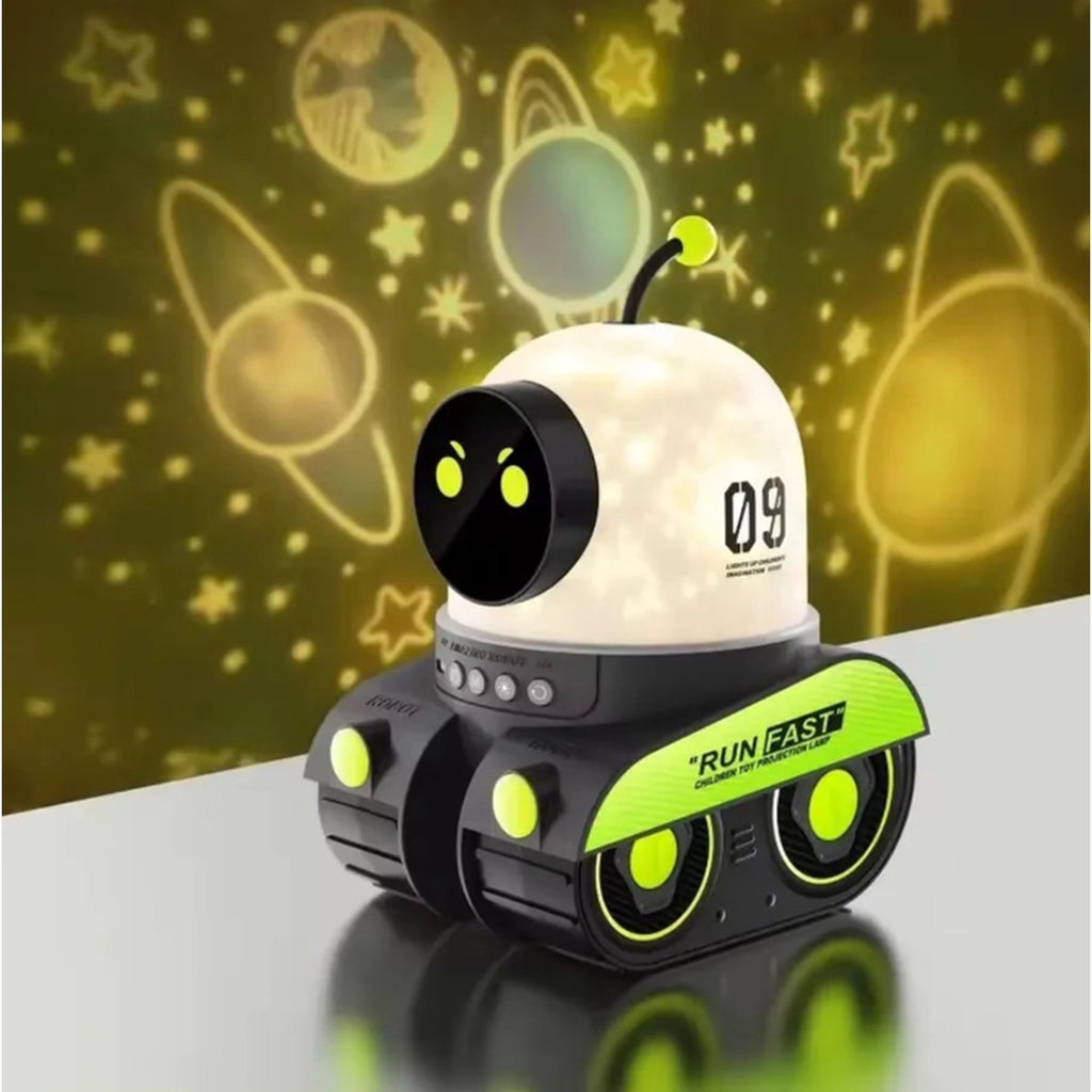 Robot tank in actie